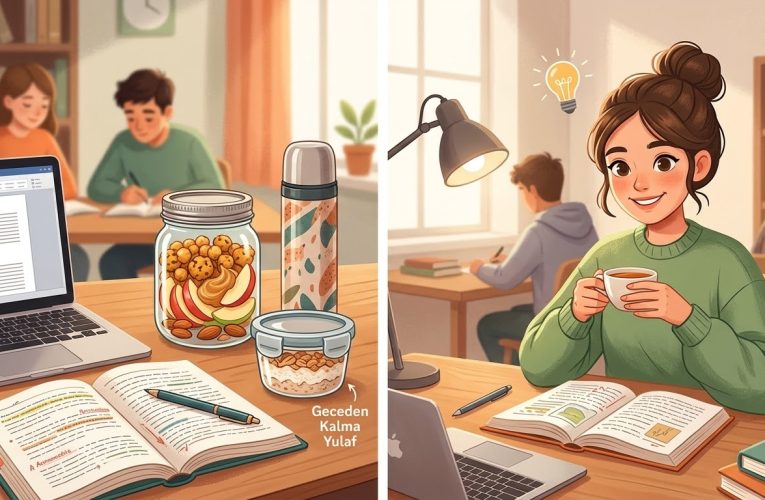 Gece Acıkmalarına Son: Hem Sağlıklı Hem de Öğrenci Cüzdanı Dostu Atıştırmalıklar